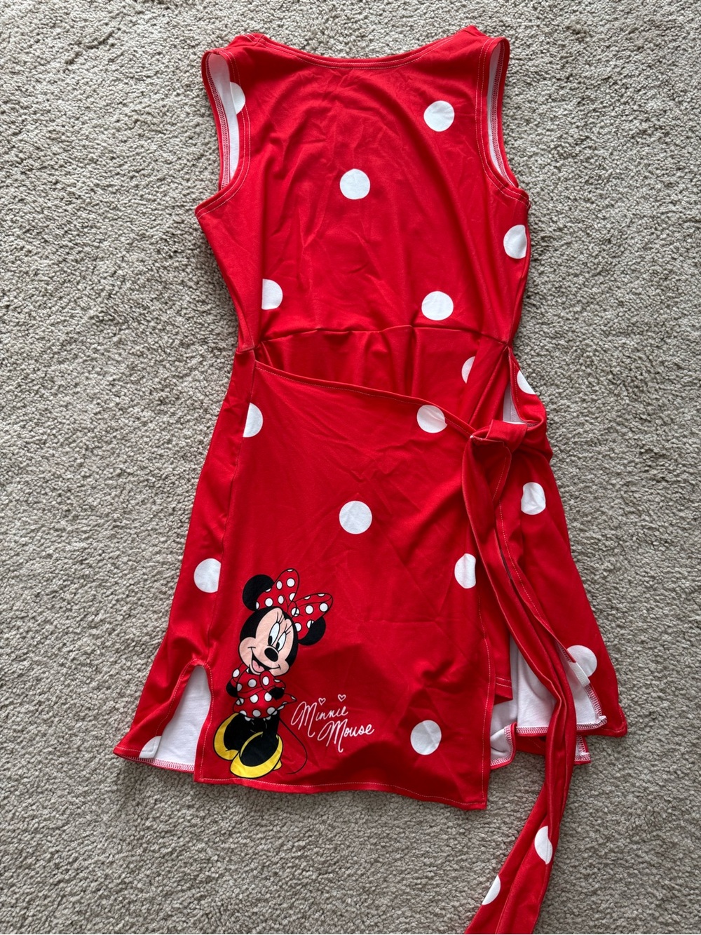 Women’s Disney Inspired Minnie Mouse Wrap Dress - Picture 3 of 5
